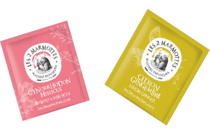 2 Sachets d'infusions Les 2 Marmottes